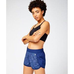 HEAD Womens 3" Inside Track Short Size XL Medieval Marled Blue Running Active